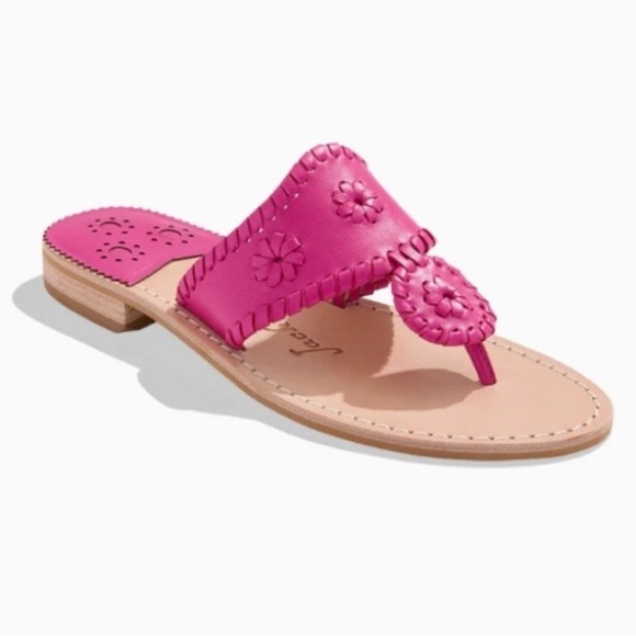 Jack Rogers Shoes - Jack Rogers flat sandals fuchsia size 8 m Summer vacation